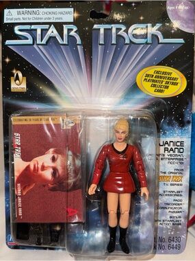 Star Trek Janice Rand Action Figure - Red Uniform